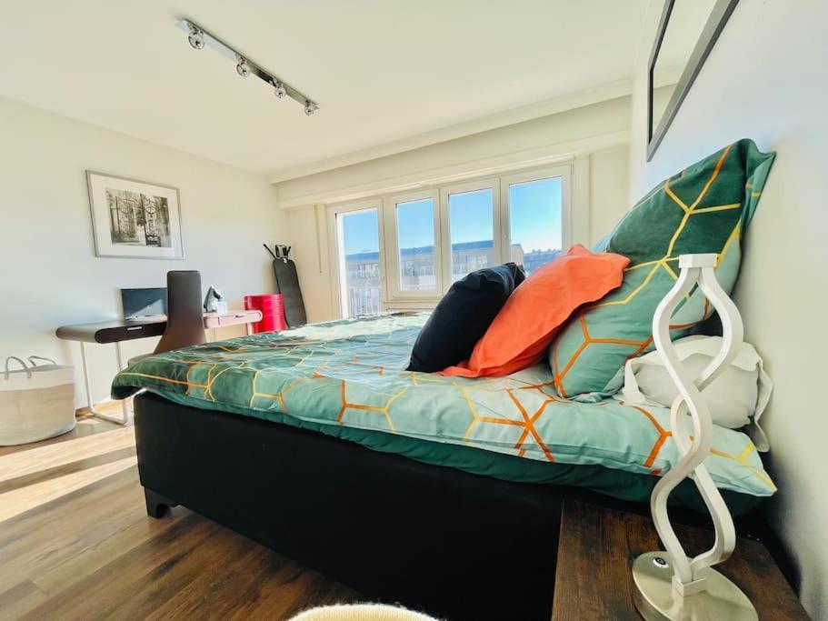 Big Penthouse 2 Bedrooms In Center With Parking And Largeterrace-41 Luxemburg Exteriör bild